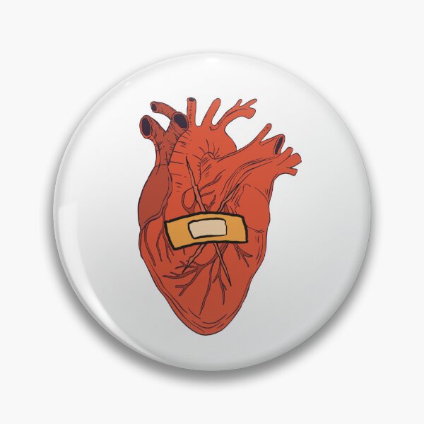 Item preview, Broken heart people, sad minimalist heart design designed and sold by A_fishhh.