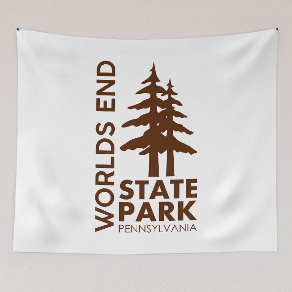 Item preview, Worlds End State Park Pennsylvania Pines designed and sold by bivenart.