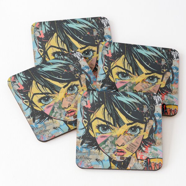 Item preview, Vibrant Pop Art Graffiti Girl - Comic Book Style designed and sold by 33wolvesdesigns.