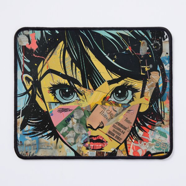 Item preview, Vibrant Pop Art Graffiti Girl - Comic Book Style designed and sold by 33wolvesdesigns.