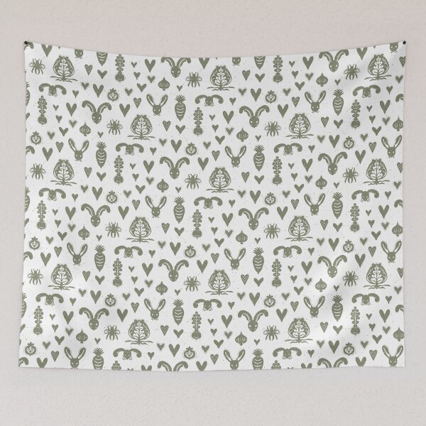 Item preview, Garden Things - Snow + Sage designed and sold by Irene Estelle.