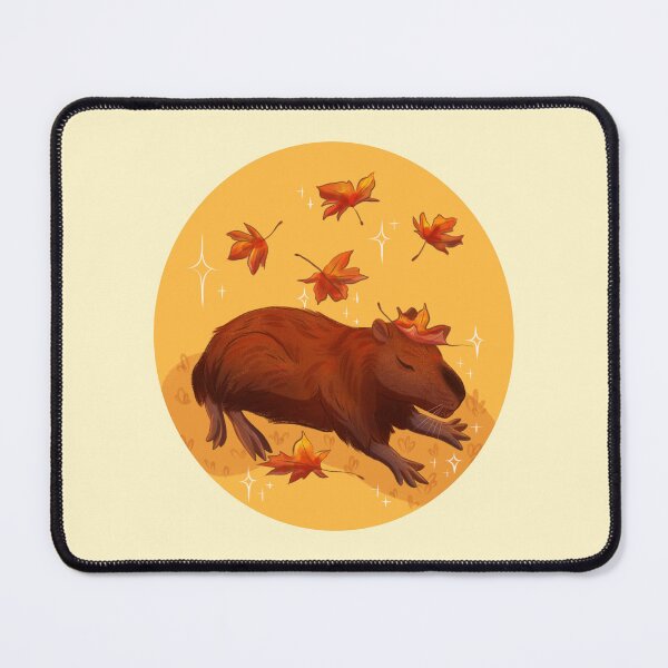 Item preview, Sleepy Capybara designed and sold by JuniperCharm.