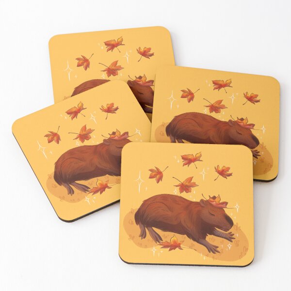 Item preview, Sleepy Capybara designed and sold by JuniperCharm.