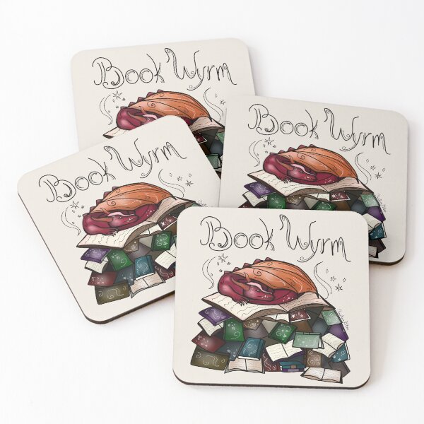 Item preview, Book Wyrm designed and sold by Tres Corda Designs.