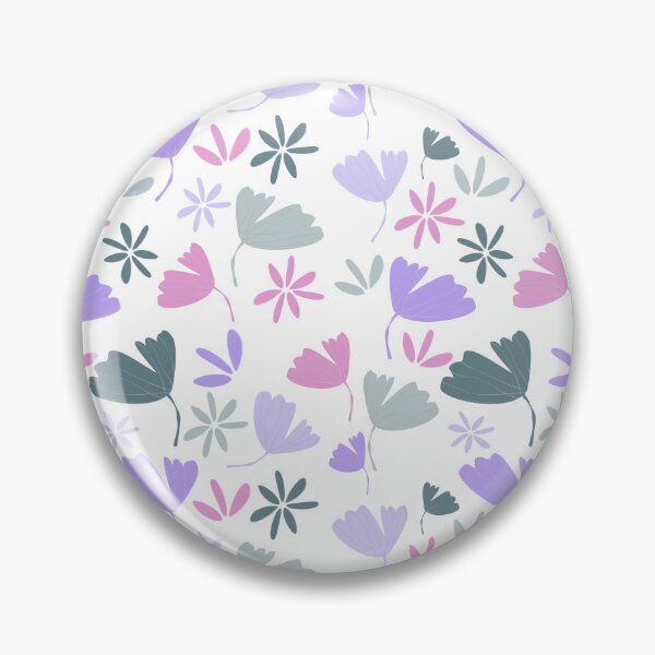 Item preview, Colorful purple ginkgo leafs seamless pattern on white background. designed and sold by Jayjaynaenae.