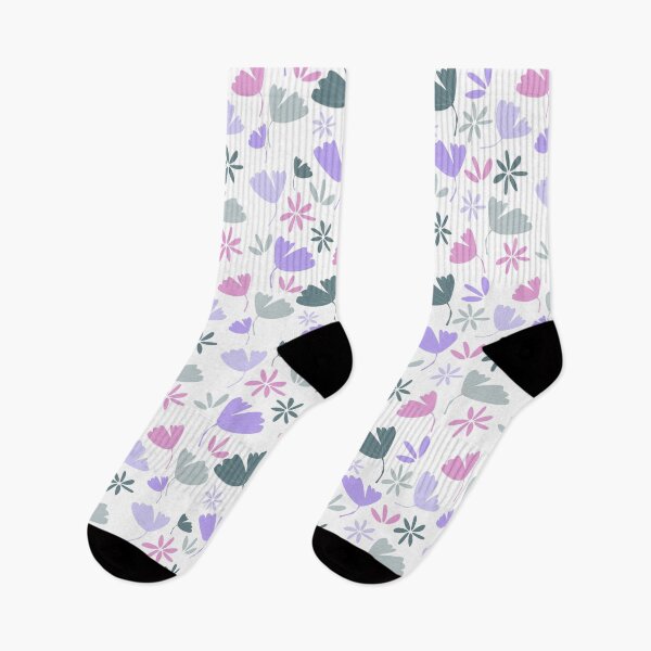 Item preview, Colorful purple ginkgo leafs seamless pattern on white background. designed and sold by Jayjaynaenae.