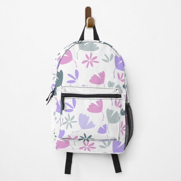 Item preview, Colorful purple ginkgo leafs seamless pattern on white background. designed and sold by Jayjaynaenae.