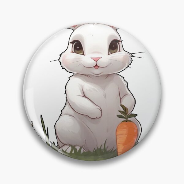 Aperçu de l'œuvre Lapin blanc créée et vendue par HeavyMetalGoods.