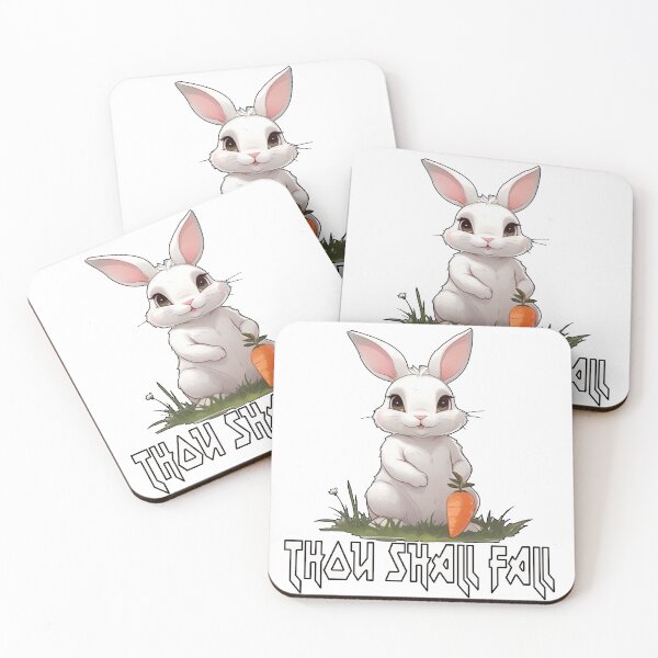Item preview, White Bunny designed and sold by HeavyMetalGoods.