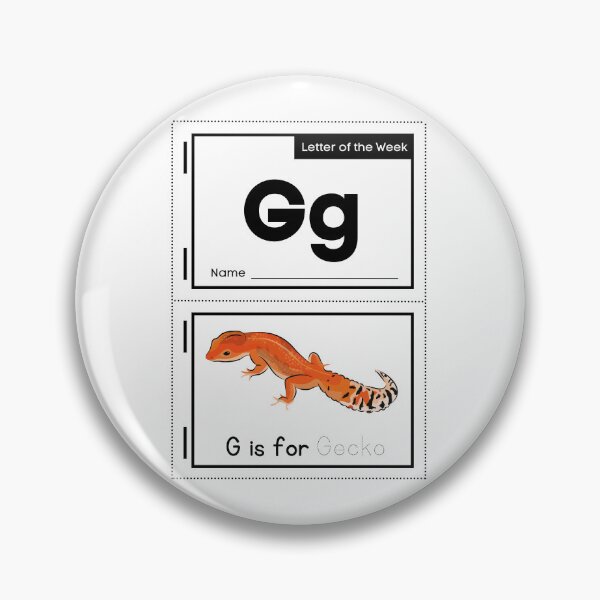 Artikelvorschau, G steht für Gecko Funny Spelling Book Design entworfen und verkauft von mkzmerch.