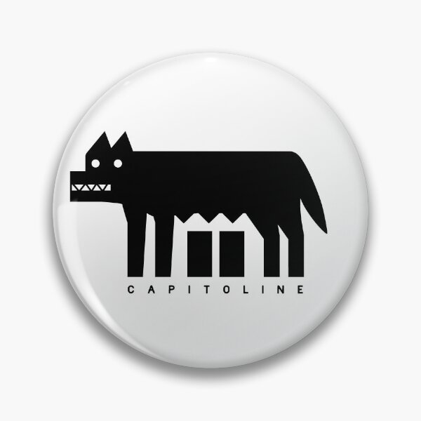 Item preview, Minimalist design of Capitoline Wolf. Art in black ink designed and sold by martodesign.