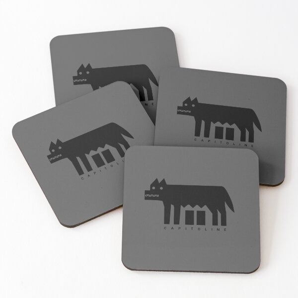 Item preview, Minimalist design of Capitoline Wolf. Art in black ink designed and sold by martodesign.