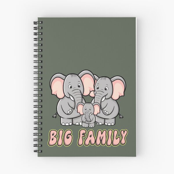 Item preview, Smiling family of elephants designed and sold by winaidigidesign.