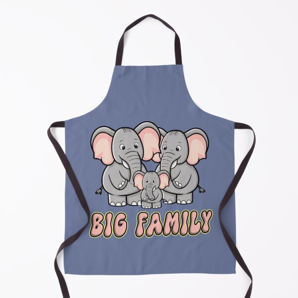 Item preview, Smiling family of elephants designed and sold by winaidigidesign.