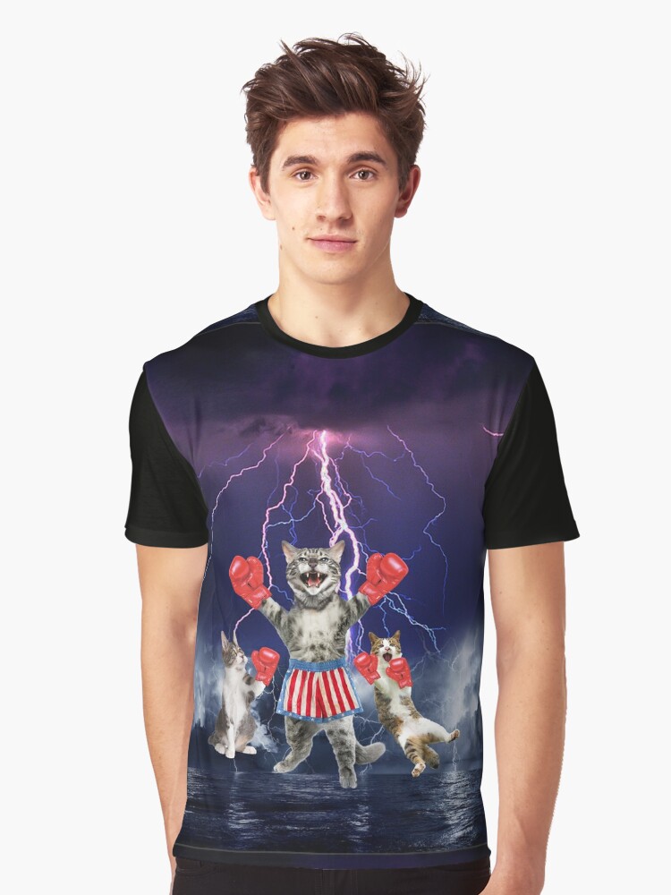 Thundercat Cat Fight | Graphic T-Shirt