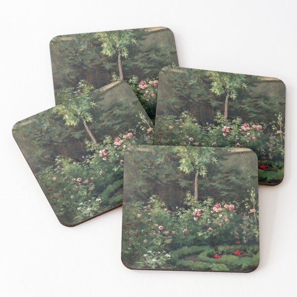 Item preview, A Rose Garden, Camille Pissarro, French Impressionist Artist designed and sold by Jaydee001.