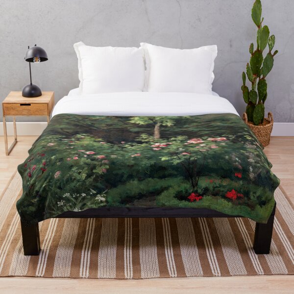 Item preview, A Rose Garden, Camille Pissarro, French Impressionist Artist designed and sold by Jaydee001.