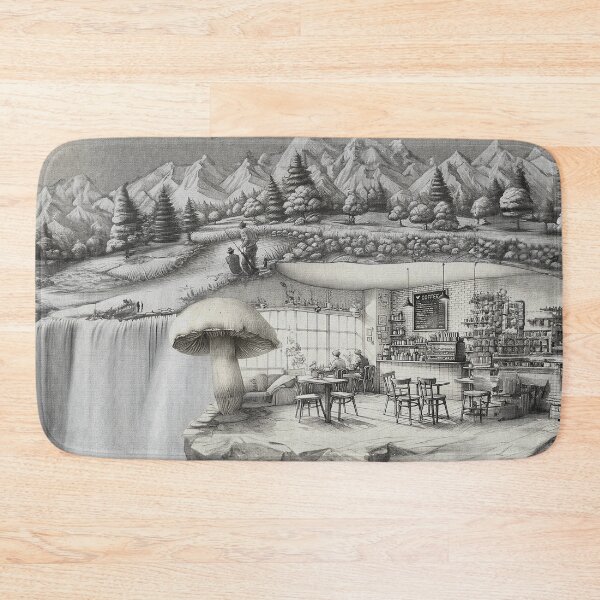 Item preview, Espresso Under the Snowcapped Peaks designed and sold by Siemer Production Company.