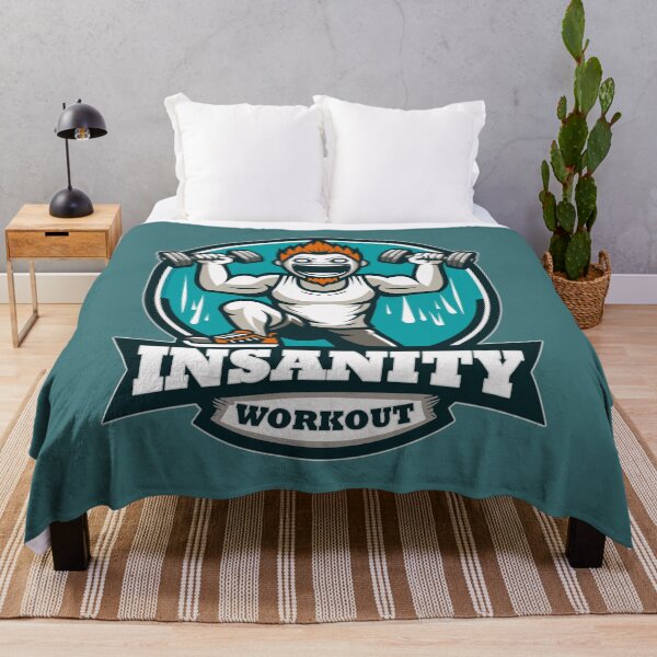 Item preview, Insanity Workout - Funny Muscle Training For Bodybuilder designed and sold by Daqomm.