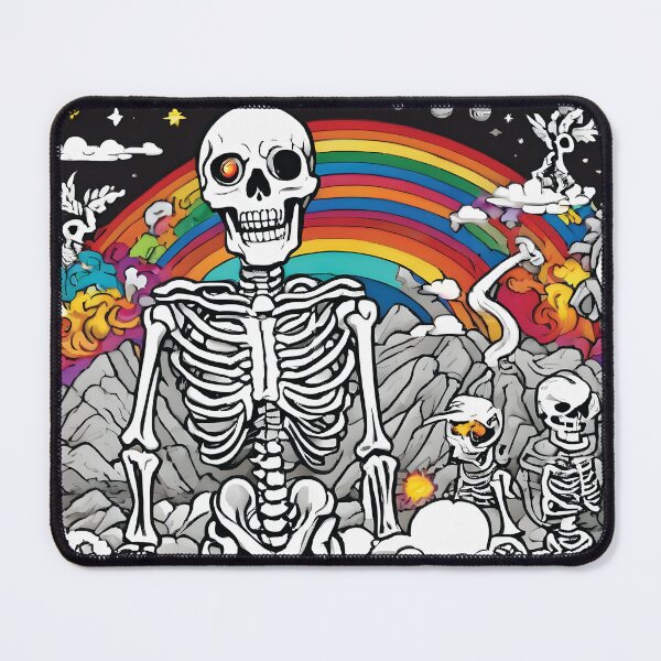 Item preview, Space Rainbow Skeletons designed and sold by Ashley's Art Shoppe.