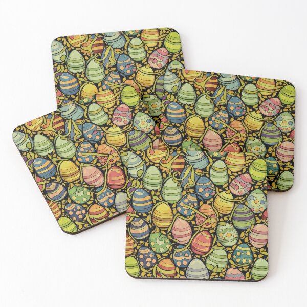 Item preview, Colorful Easter Decorative Eggs Seamless Pattern designed and sold by Vicky021.