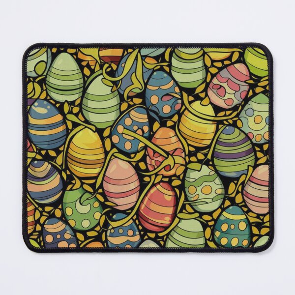 Item preview, Colorful Easter Decorative Eggs Seamless Pattern designed and sold by Vicky021.