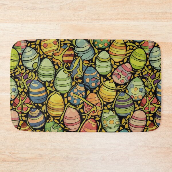 Item preview, Colorful Easter Decorative Eggs Seamless Pattern designed and sold by Vicky021.