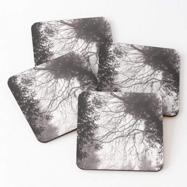 Item preview, Foggy Tree skeleton with Ivy by heidiannemorris © designed and sold by FOLK ART FUSION by heidiannemorris.