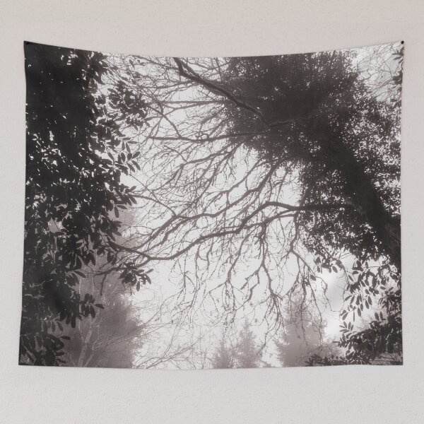 Item preview, Foggy Tree skeleton with Ivy by heidiannemorris © designed and sold by FOLK ART FUSION by heidiannemorris.