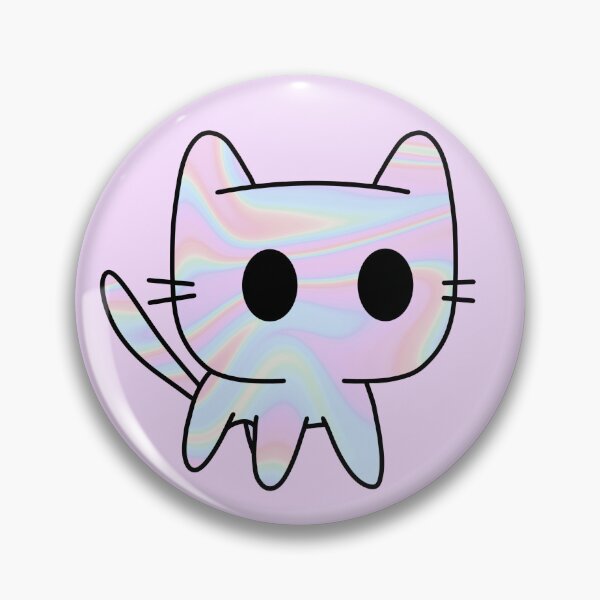 Artikelvorschau, Erschrockene holografische Katze entworfen und verkauft von Cre8iveCat.