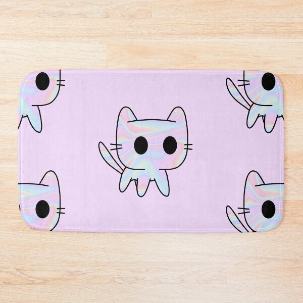 Item preview, Startled Holographic cat designed and sold by Cre8iveCat.