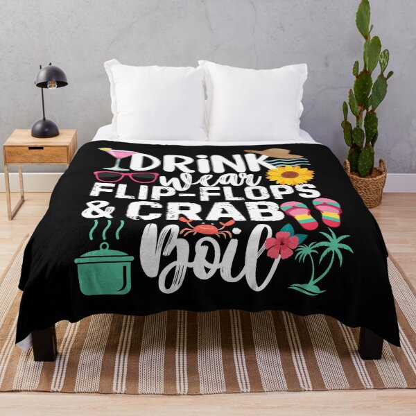 Item preview, Drink Wear Chanclas Cangrejo Boil Crew designed and sold by SunfullyYours.