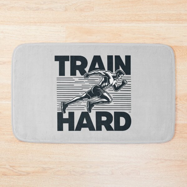 Item preview, Train Hard: Vintage Running Workout Men With Muscle designed and sold by Daqomm.
