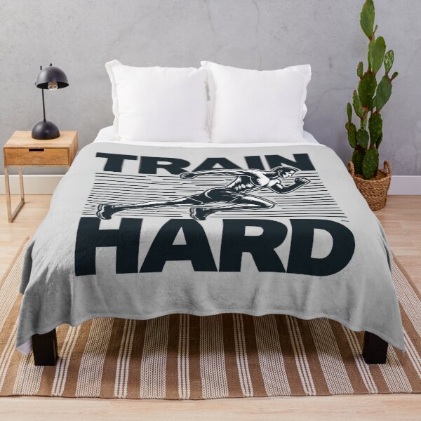 Item preview, Train Hard: Vintage Running Workout Men With Muscle designed and sold by Daqomm.