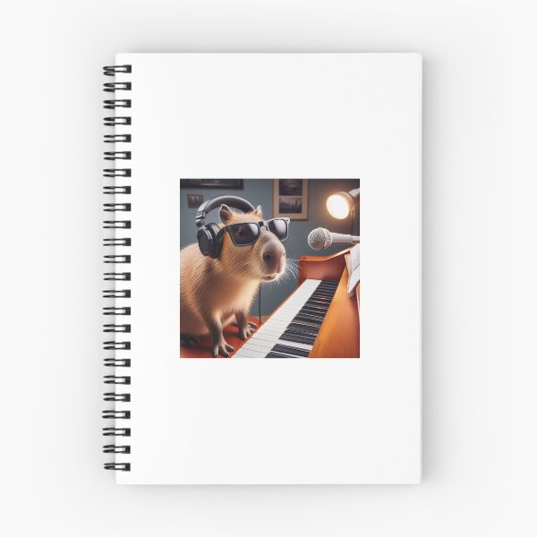 Item preview, Capy the Serious Music Producer1 designed and sold by Capybara Art Lover.