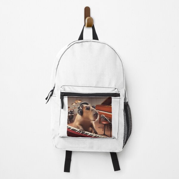 Item preview, Capy the Serious Music Producer3 designed and sold by Capybara Art Lover.