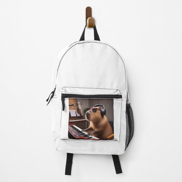 Item preview, Capy the Serious Music Producer4 designed and sold by Capybara Art Lover.