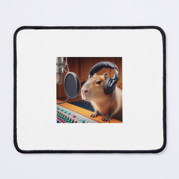 Item preview, Capy the Serious Music Producer5 designed and sold by Capybara Art Lover.