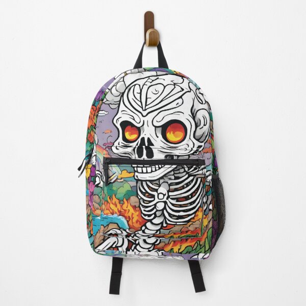 Item preview, Flaming Skeleton Paradise designed and sold by Ashley's Art Shoppe.