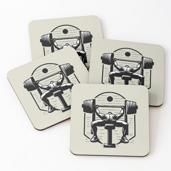 Item preview, Barbell Bench Press Workout: Train Hard For Muscle designed and sold by Daqomm.