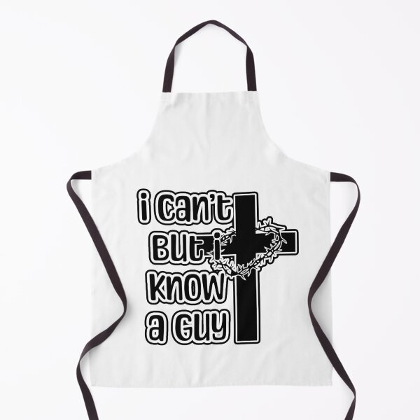 Item preview, I Can't But I Know A Guy  gift for him gift for her easter gift Christmas gift Jesus Cross Funny Christian Quote  designed and sold by JanderraDesigns.