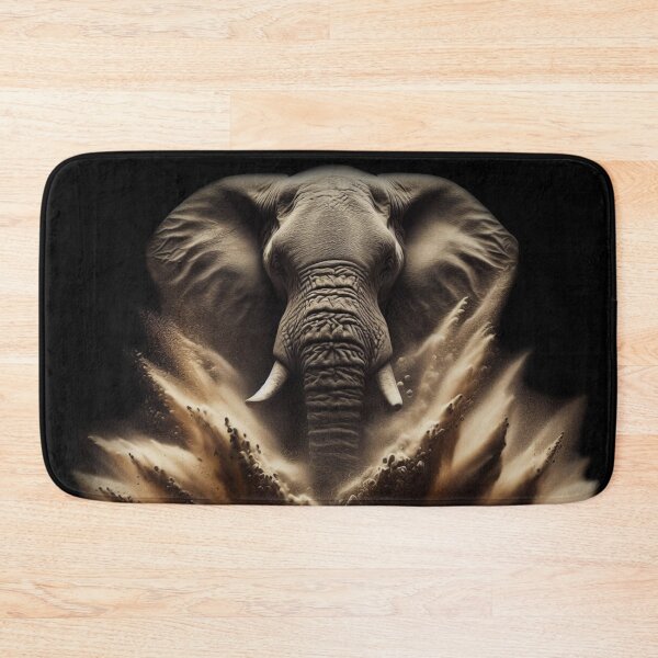 Item preview, WILD DUSTY ELEPHANT  designed and sold by johnnyssandart.