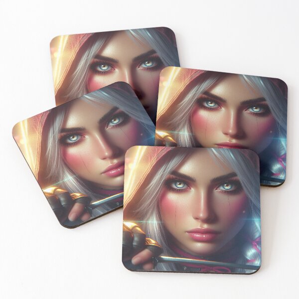 Item preview, Enigmatic Warrioress: A Vision of Focus and Light designed and sold by PyxolrStudio.