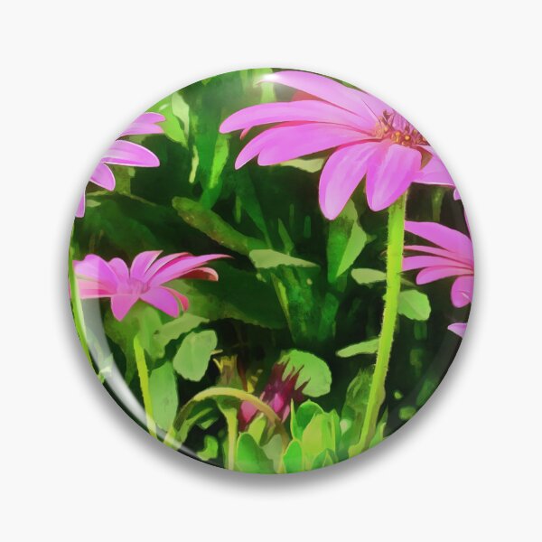 Item preview, Magenta Africa Daisies Artistic Study designed and sold by taiche.