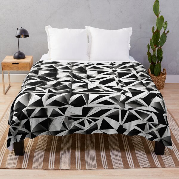 Item preview, Lover Black and White Geometric Artwork designed and sold by VivaFy.