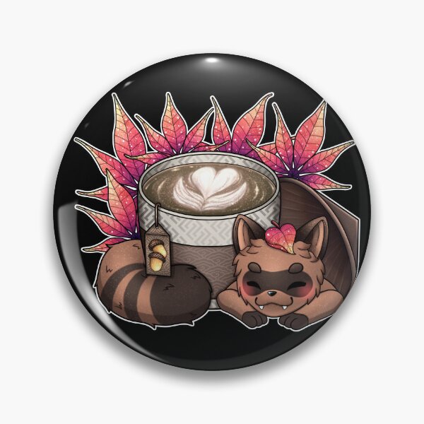Item preview, Hot Coco Tanuki designed and sold by Clocksy.