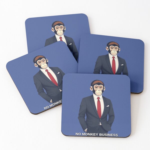 Item preview, No Monkey Business  designed and sold by BlackSheeper.