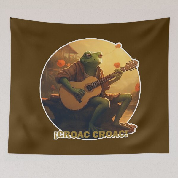 Item preview, singing frog designed and sold by Quijote-.