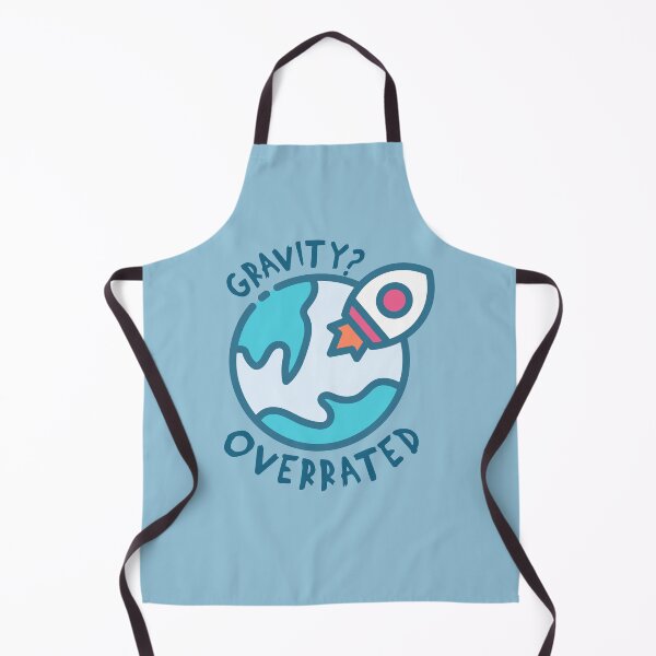Item preview, Launch Of A Roket From The Earth With Funny Quote Of Gravity Overrated designed and sold by NosandEdgy.