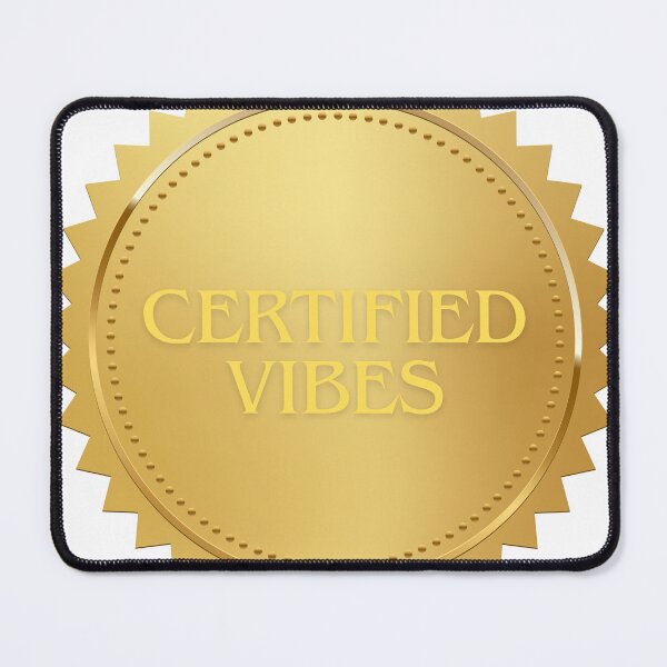 Item preview, Certified vibes sticker designed and sold by jckali.